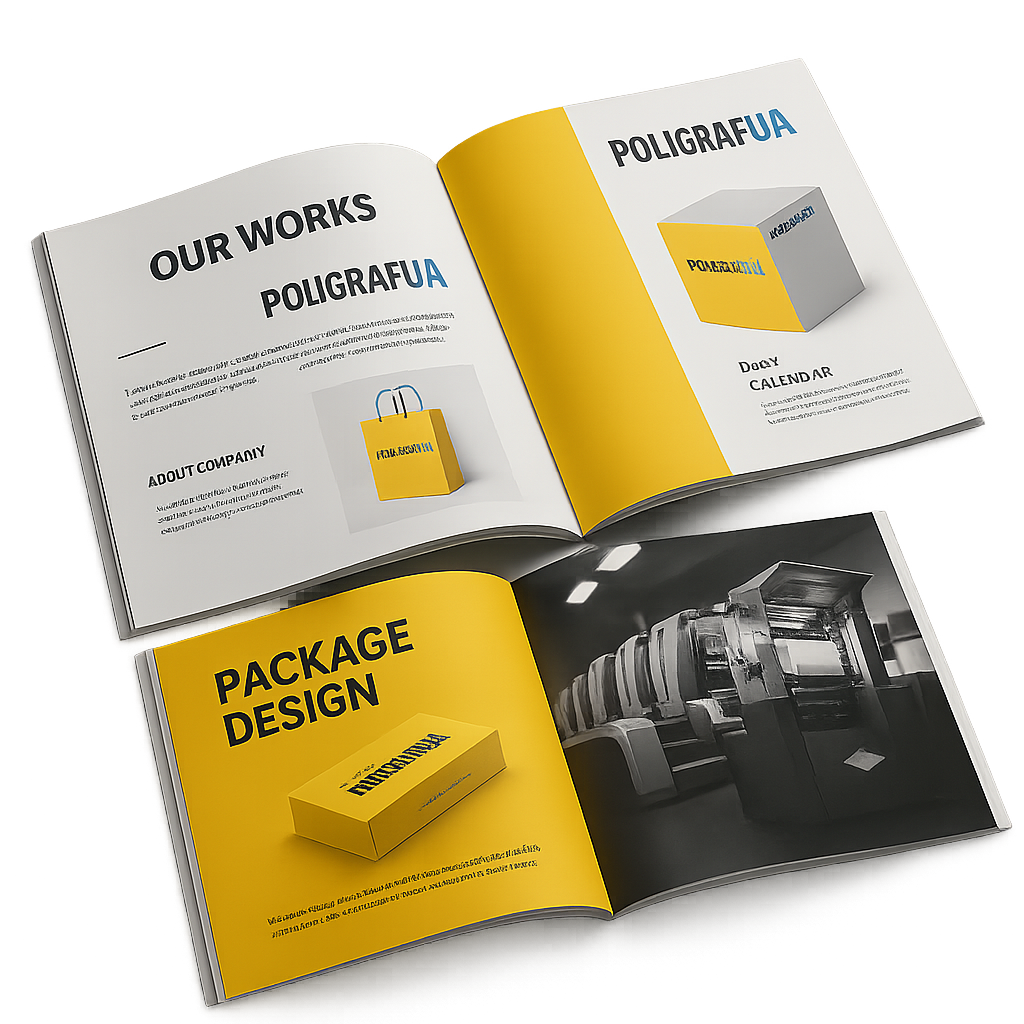 Відкритий каталог POLIGRAFUA з прикладами робіт