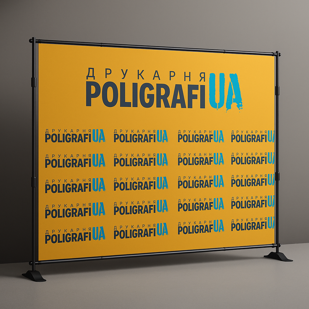 Фото-зона / прес-волл POLIGRAFUA